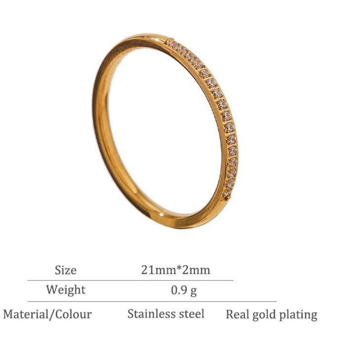 Ring with Cubic Zirconia