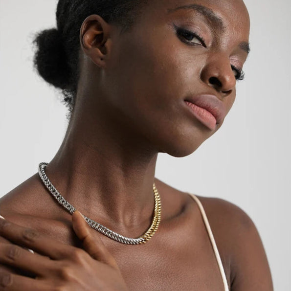 Metallic Chain Necklace