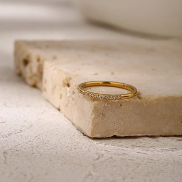 Ring with Cubic Zirconia