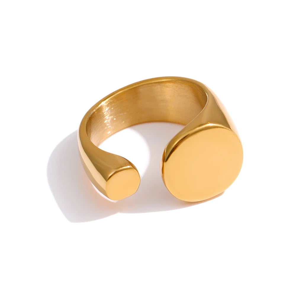 Gold Rope-Style Ring