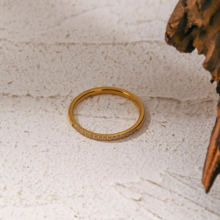 Ring with Cubic Zirconia