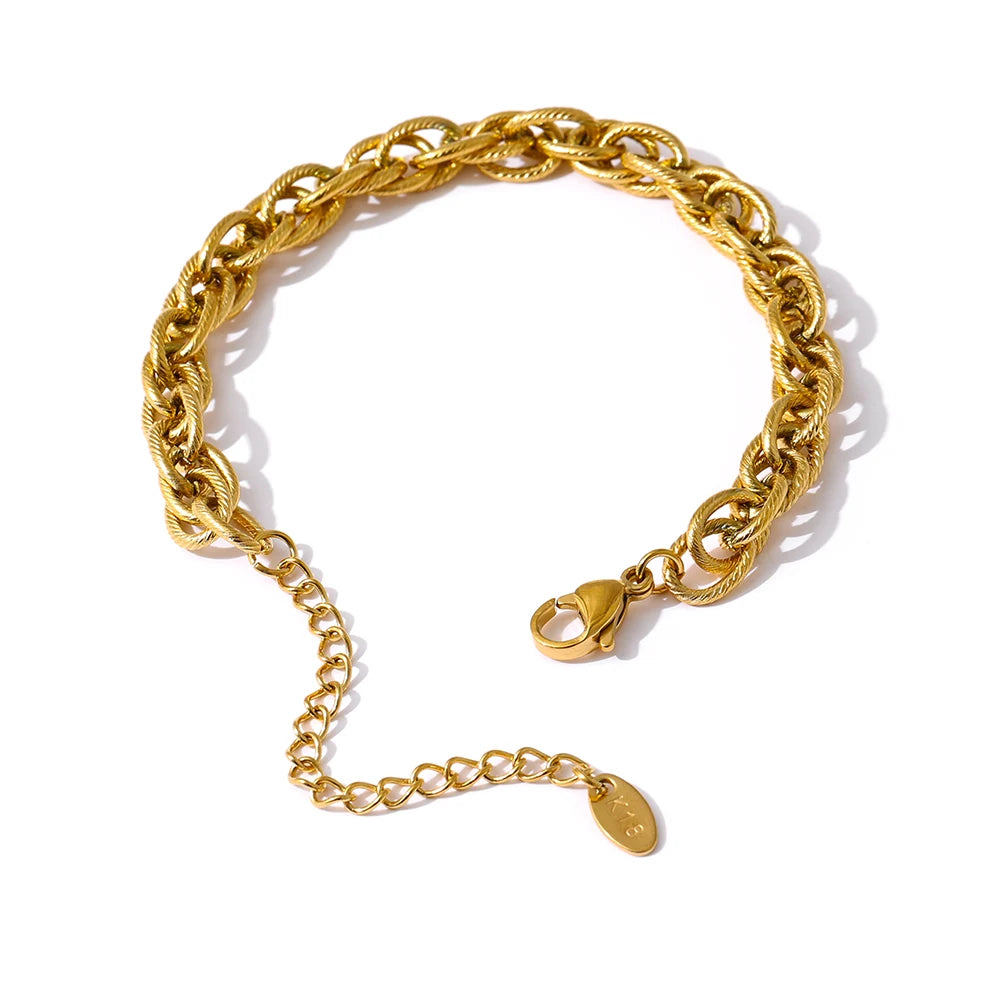 Textured Chain Necklace