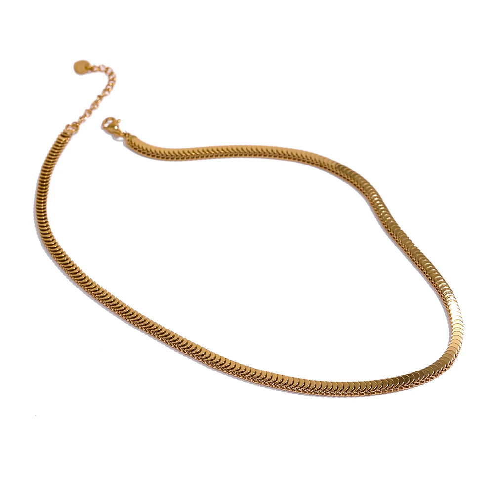 Chain Necklace & Bracelet Set