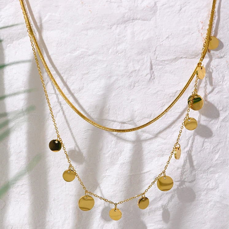 Coin Pendant Necklace