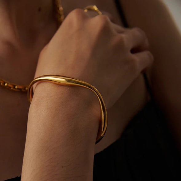 Minimalist Open Cuff Bracelet