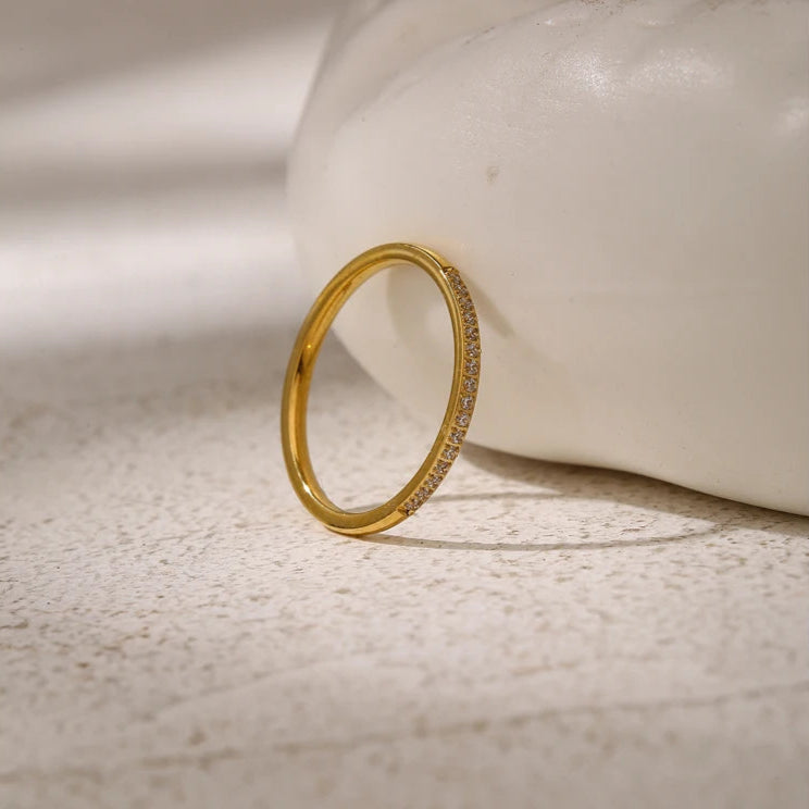 Ring with Cubic Zirconia