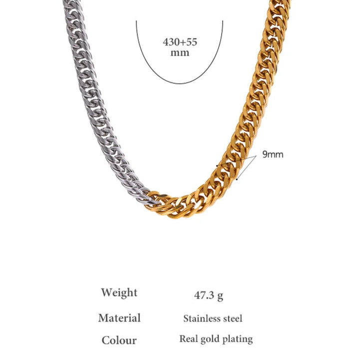 Metallic Chain Necklace