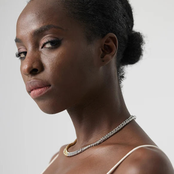 Metallic Chain Necklace