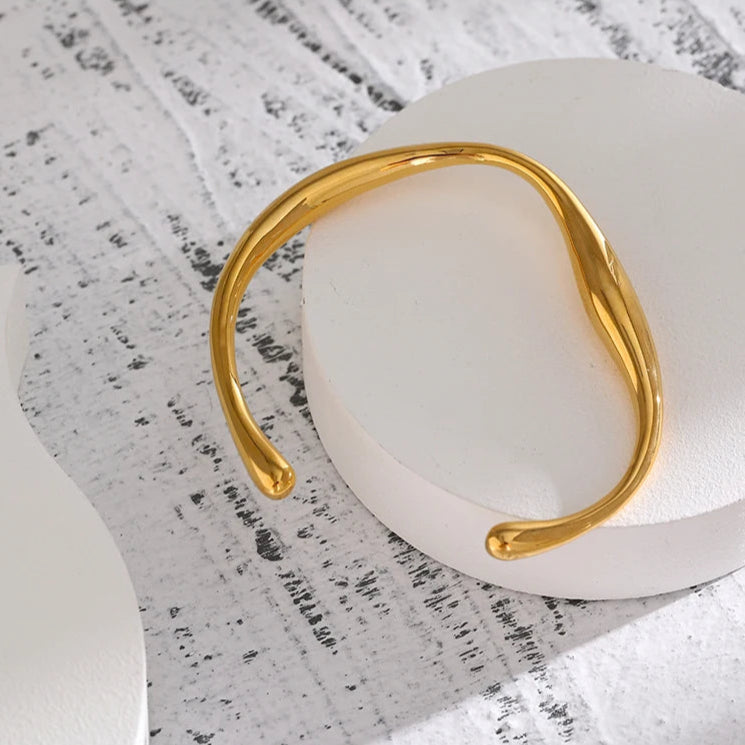 Minimalist Open Cuff Bracelet