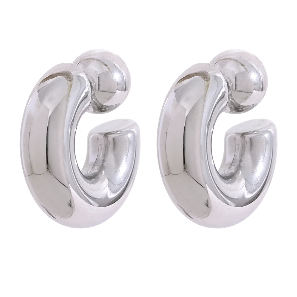 Nova C Hoop Earrings