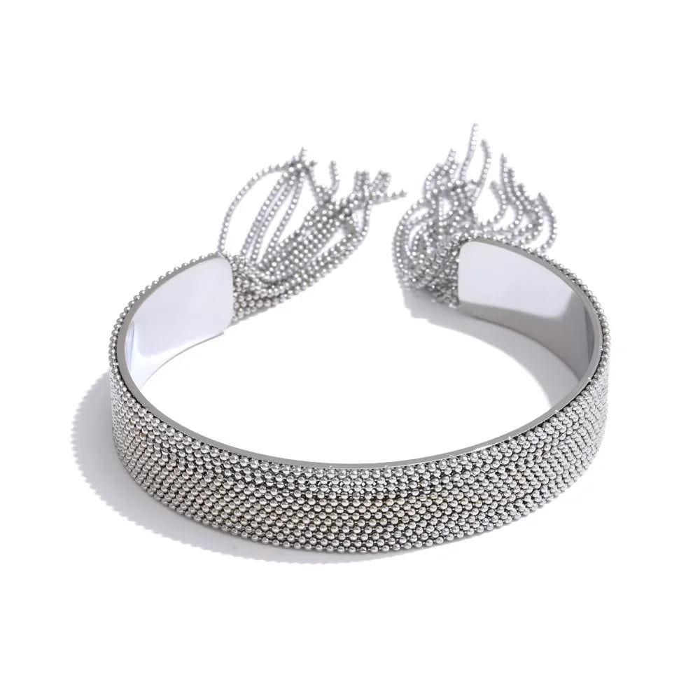 Vera Tassel Cuff Bracelet