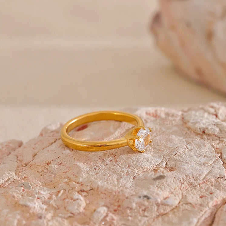 AAA Cubic Zirconia Classic Ring