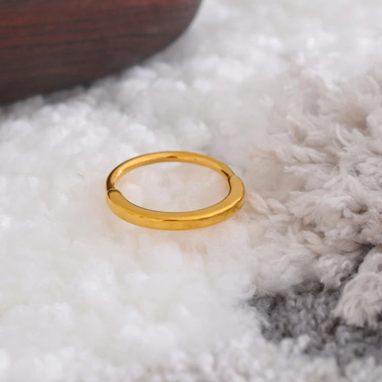 Coarse & Thin Design Ring