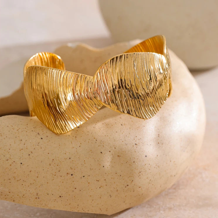 Shell-Inspired Cuff Bracelet
