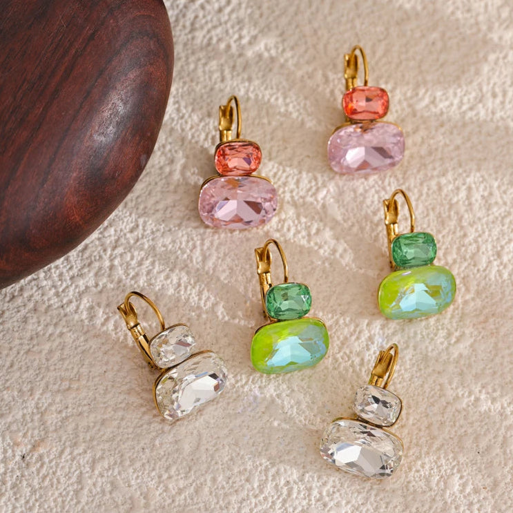 Crystal Candy Stud Earrings