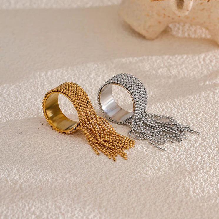 Nara Tassel Ring