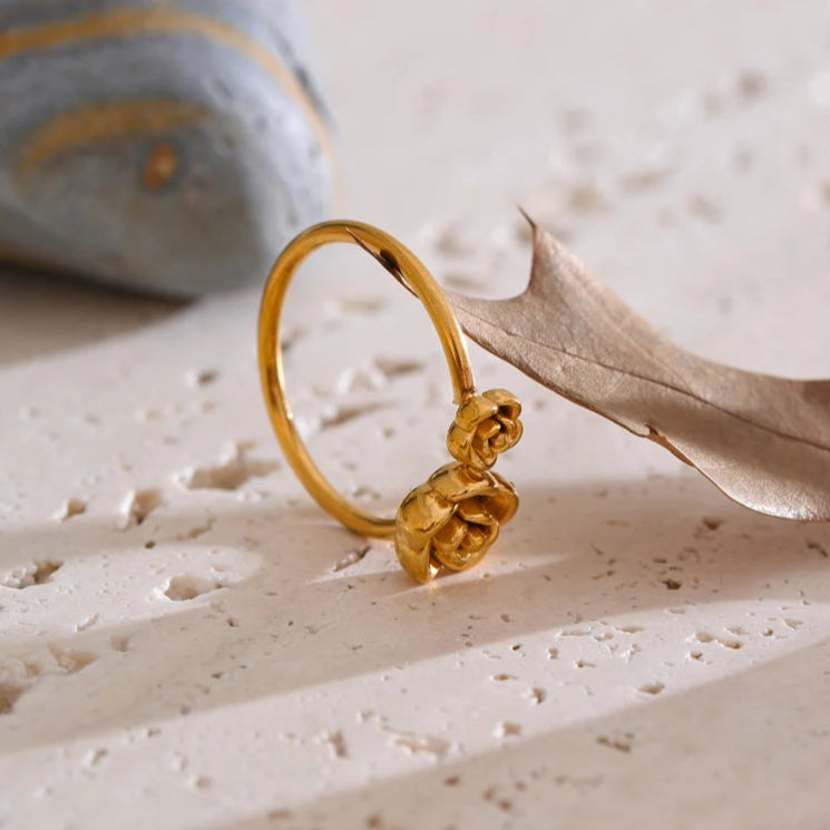 Delicate Floral Ring
