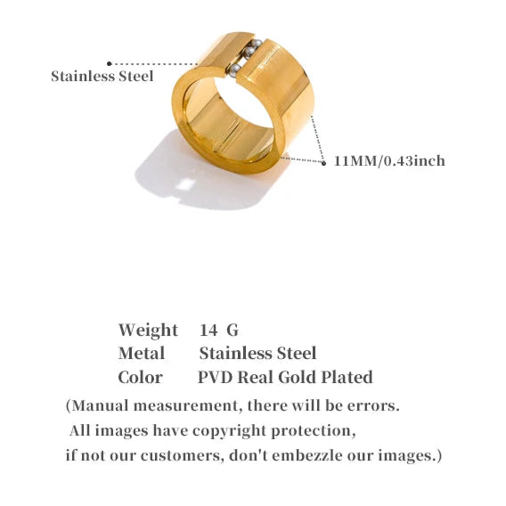Delicate Chain Link Ring