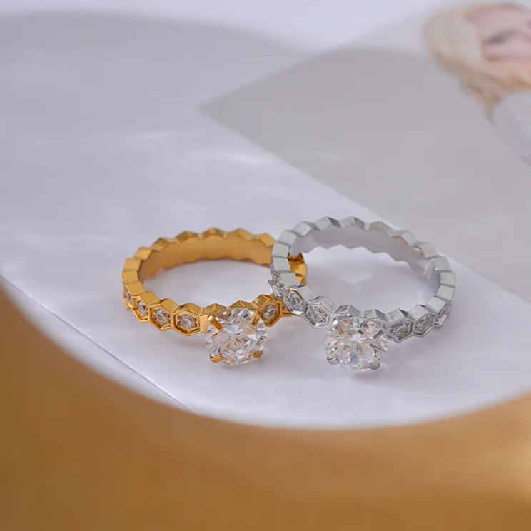 Luxury Cubic Zirconia Ring