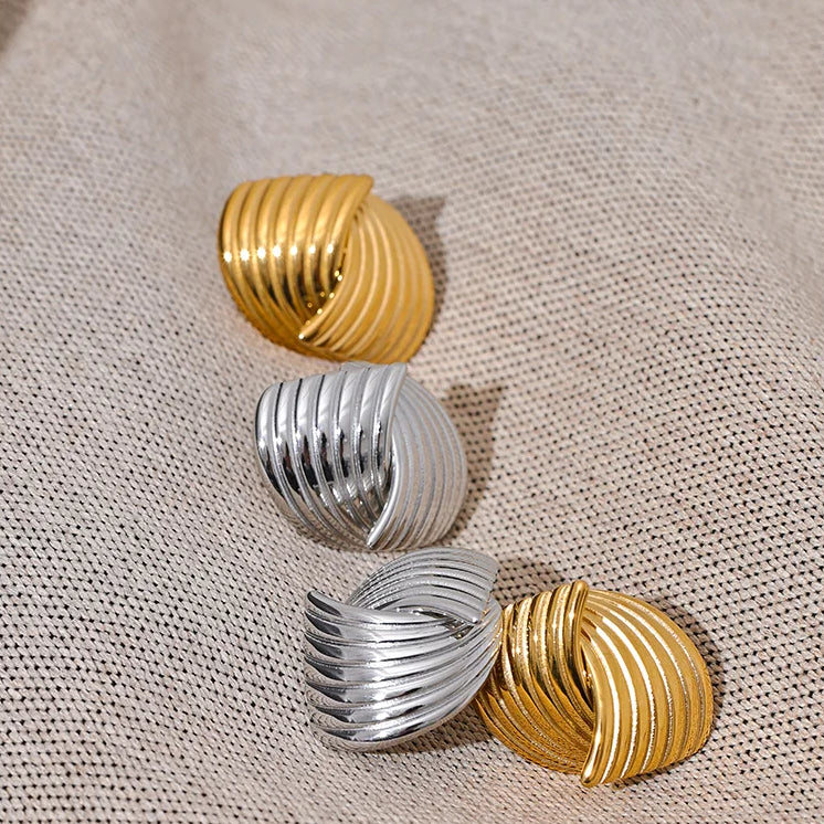 Geometric Stud Earrings