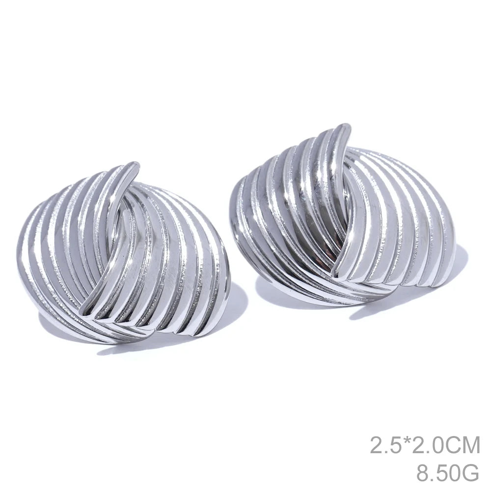 Geometric Stud Earrings