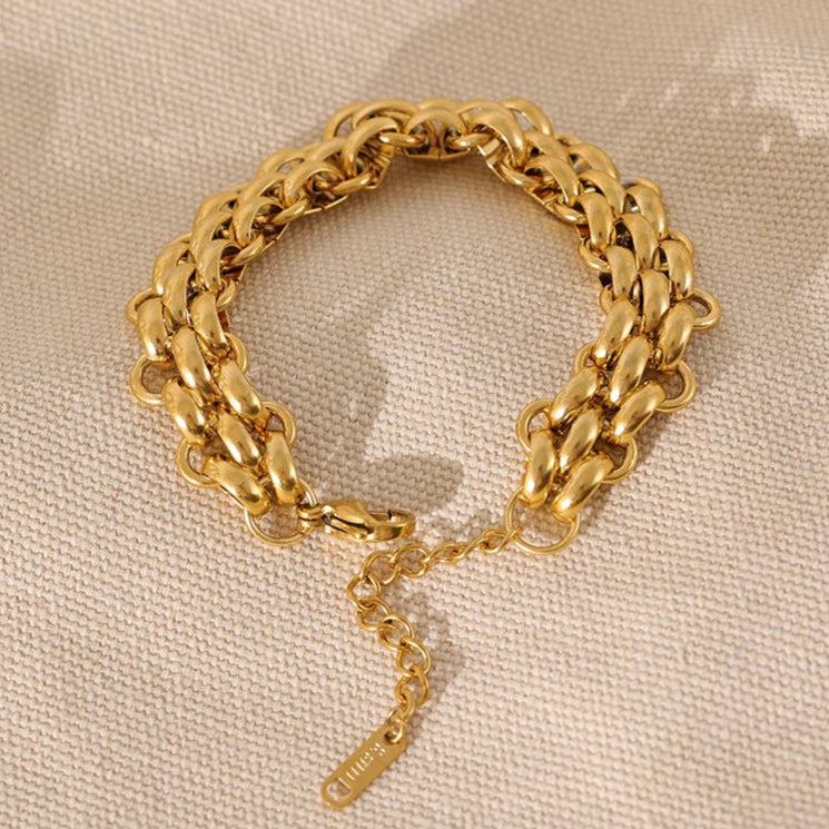 Cuban Chain Charm Bracelet