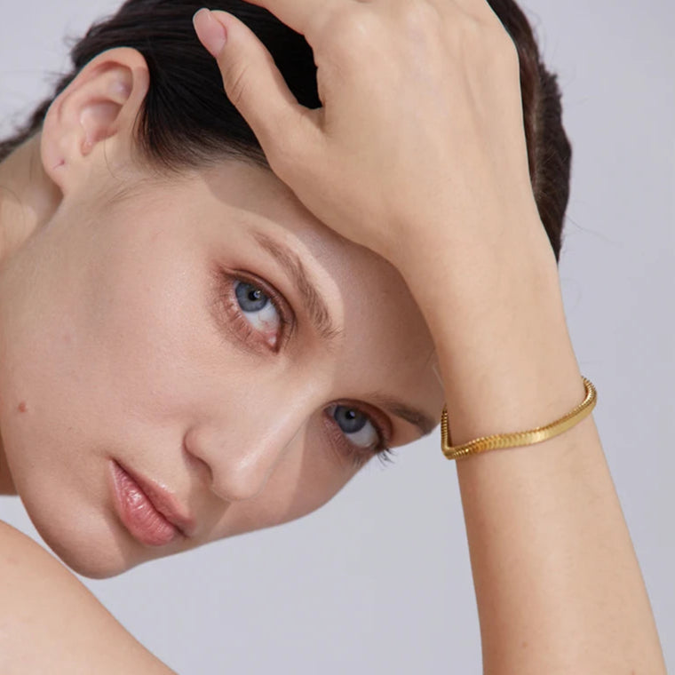 Chain Necklace & Bracelet Set