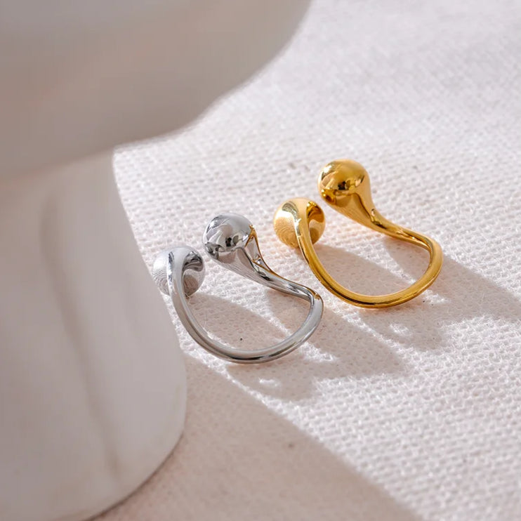 Water Drop Shape Ring