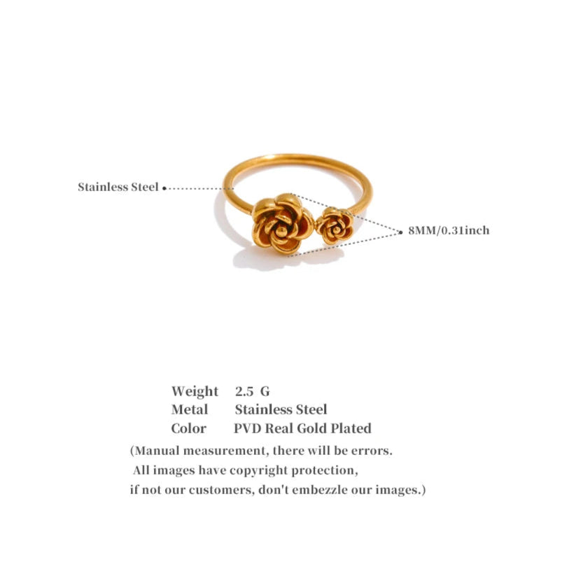 Delicate Floral Ring