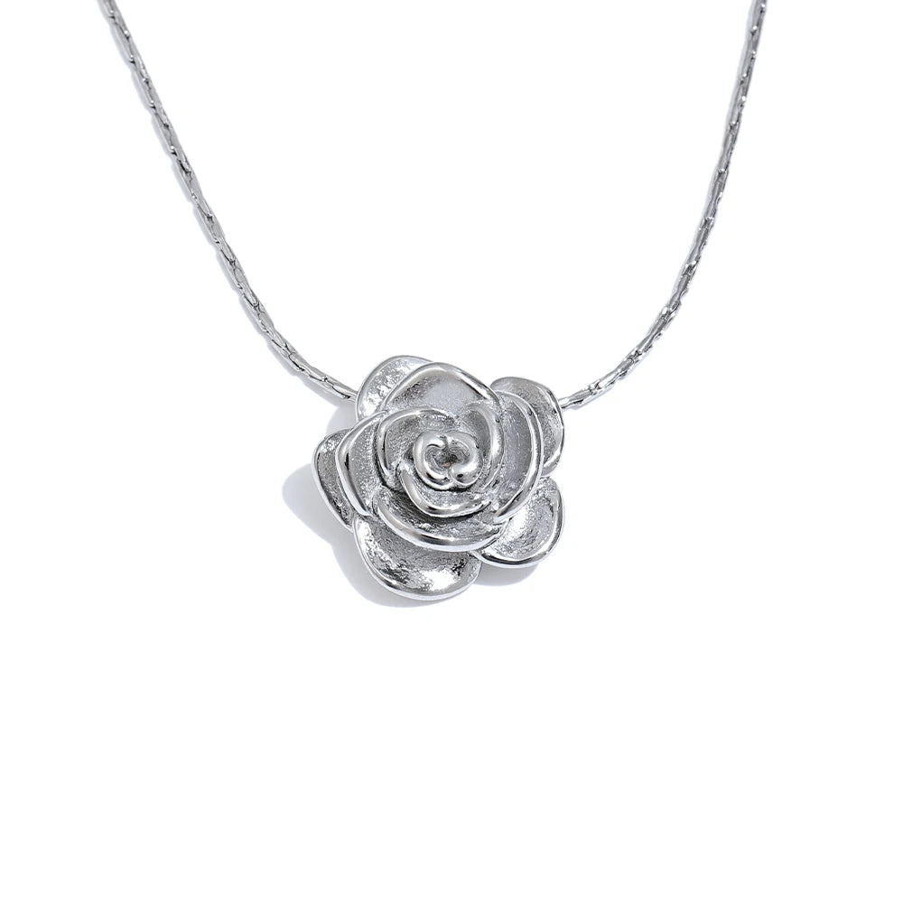 Flora Bloom Pendant Necklace