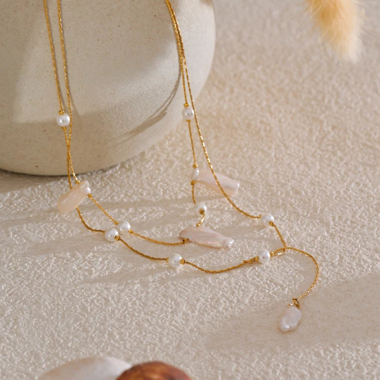 Isla Baroque Pearl Necklace
