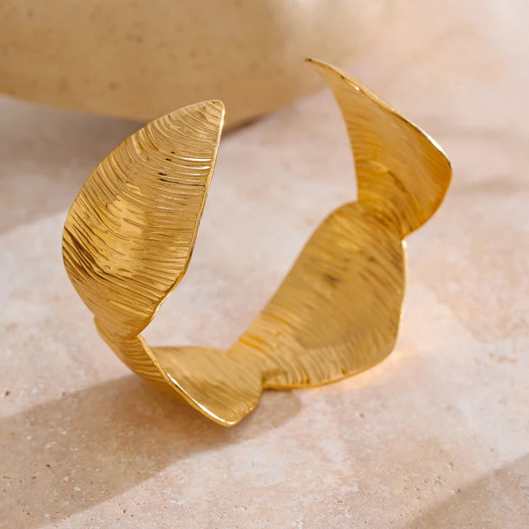 Shell-Inspired Cuff Bracelet