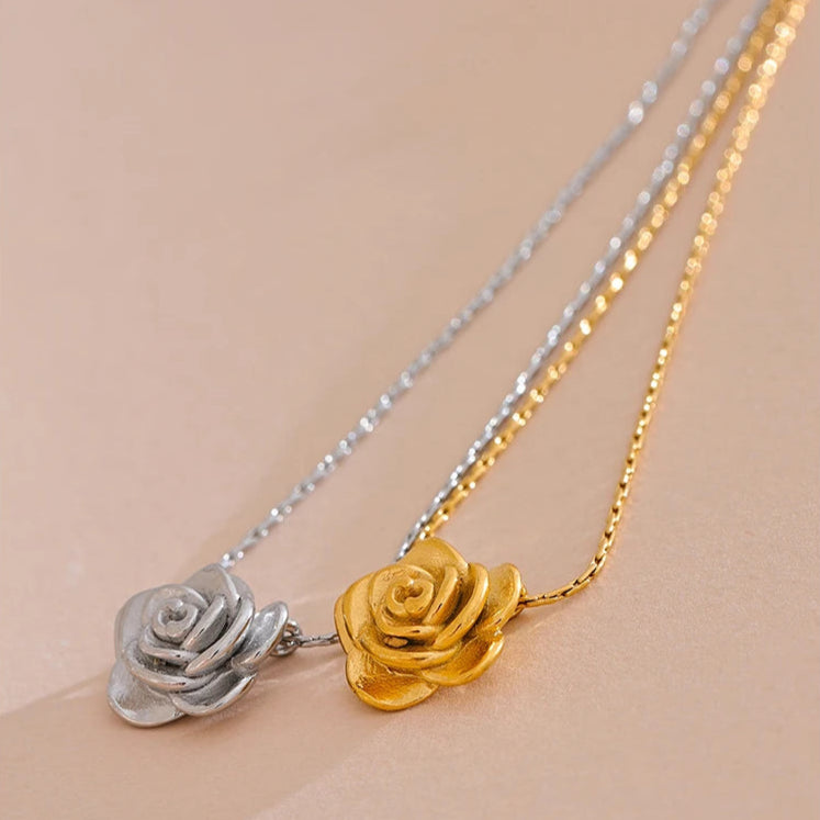 Flora Bloom Pendant Necklace