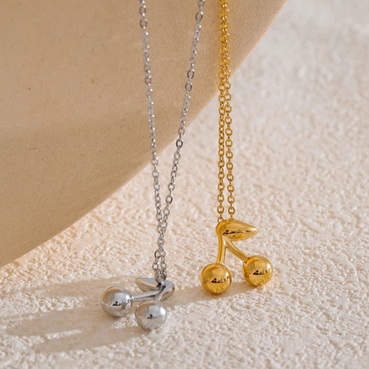 Cherry Pendant Necklace