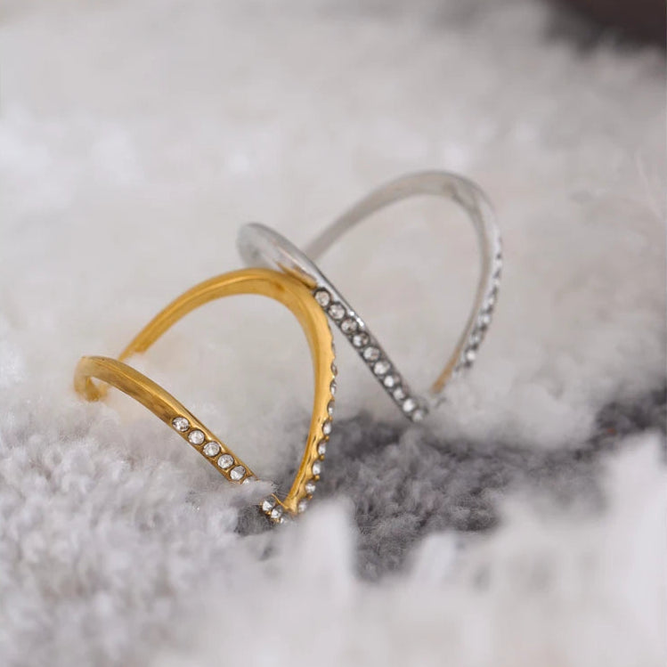 Cubic Zirconia Thin Ring