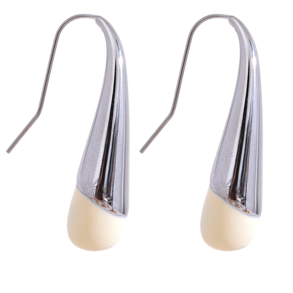 Water Drop Enamel Earring
