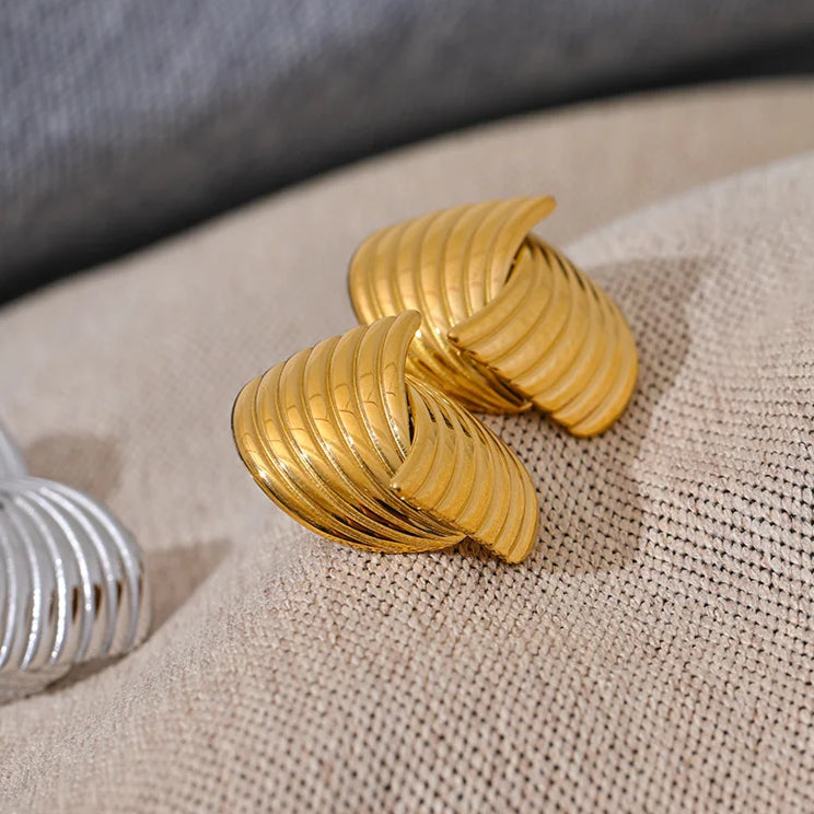 Geometric Stud Earrings