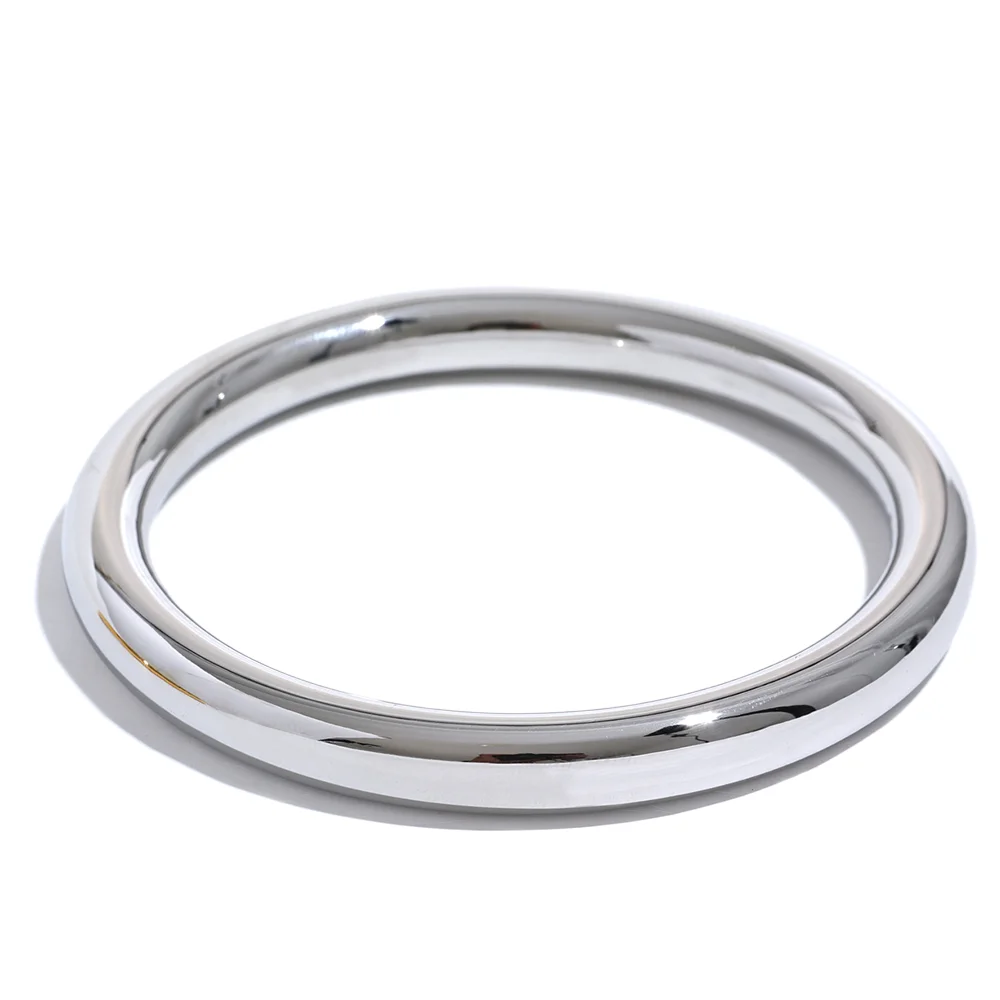 AURA Polished Bold Bangle