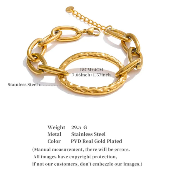 Oval Chain Bracelet