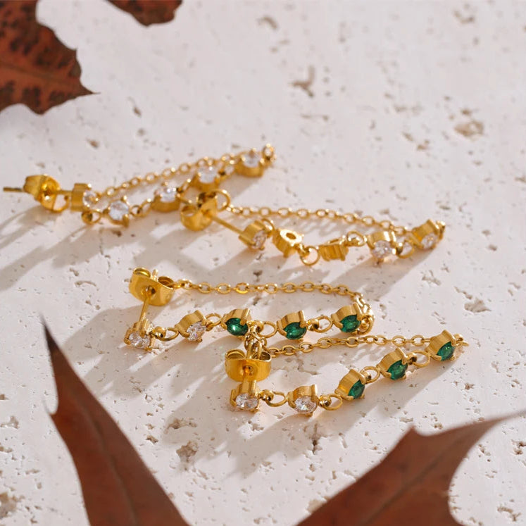 Ivy Drop Earrings