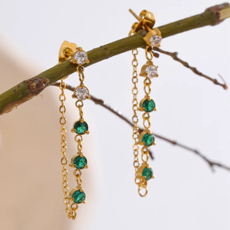 Ivy Drop Earrings