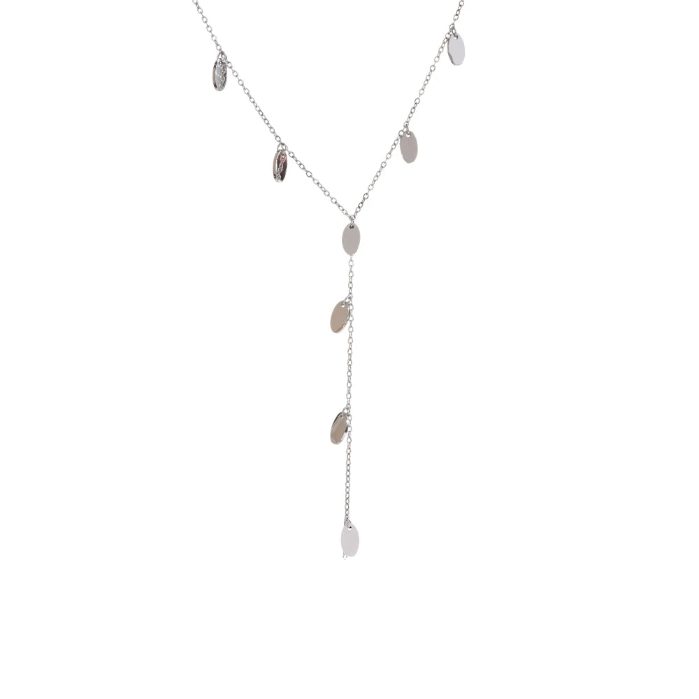 Delicate Leaf Drop Necklace