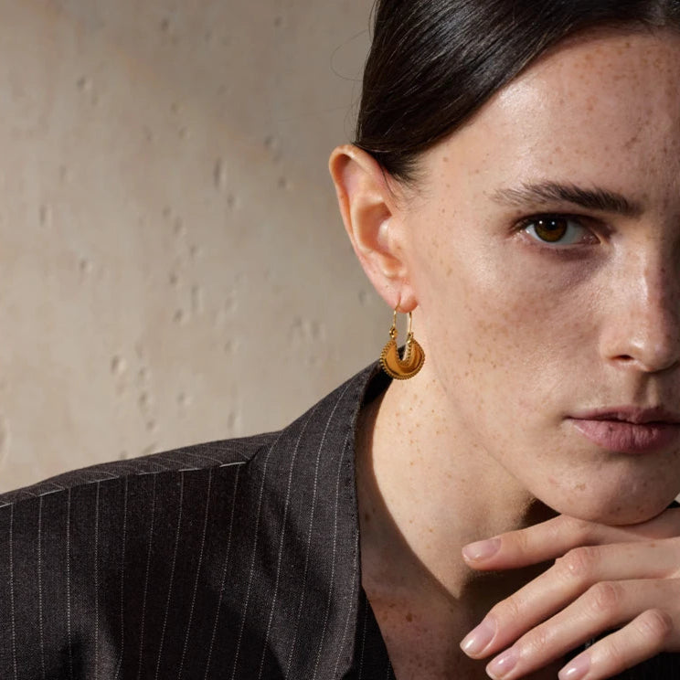 Trendy Bag-Shaped Drop Earrings