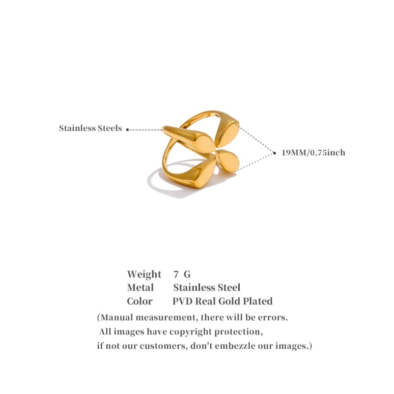 Bold Wide Open Ring
