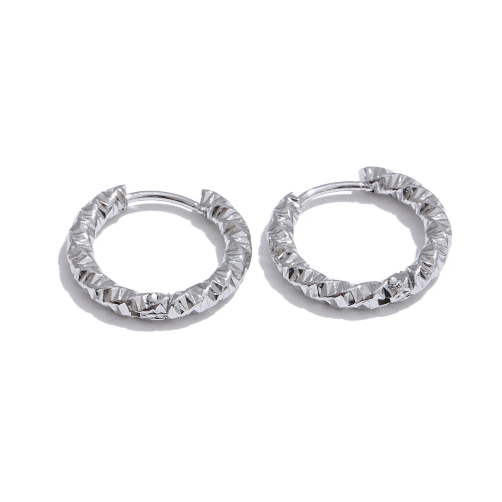 Classic Round Hoop Earrings