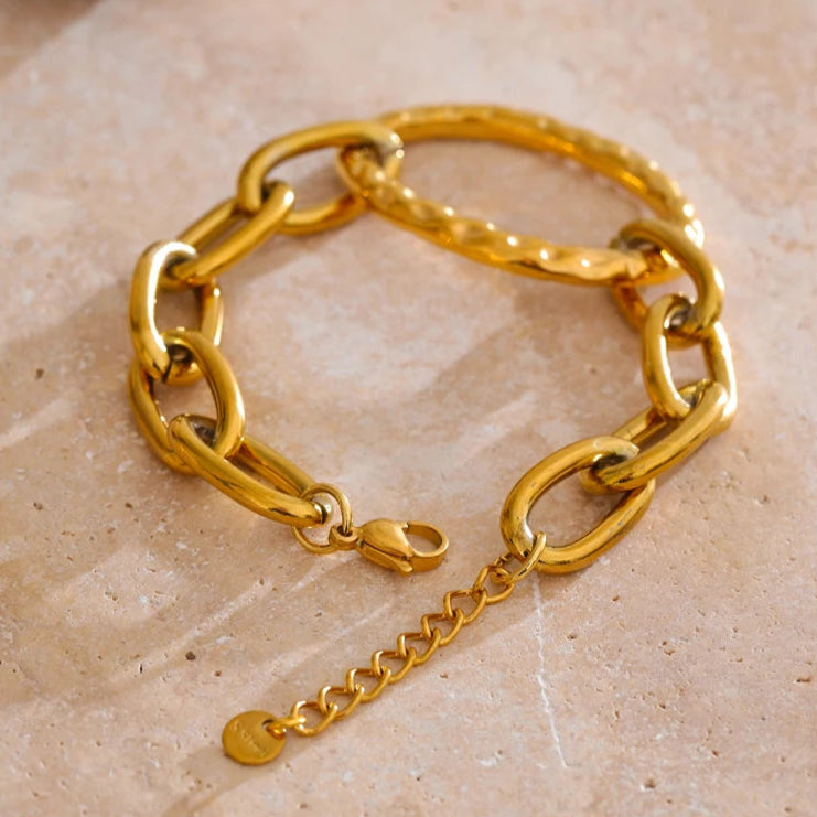 Oval Chain Bracelet