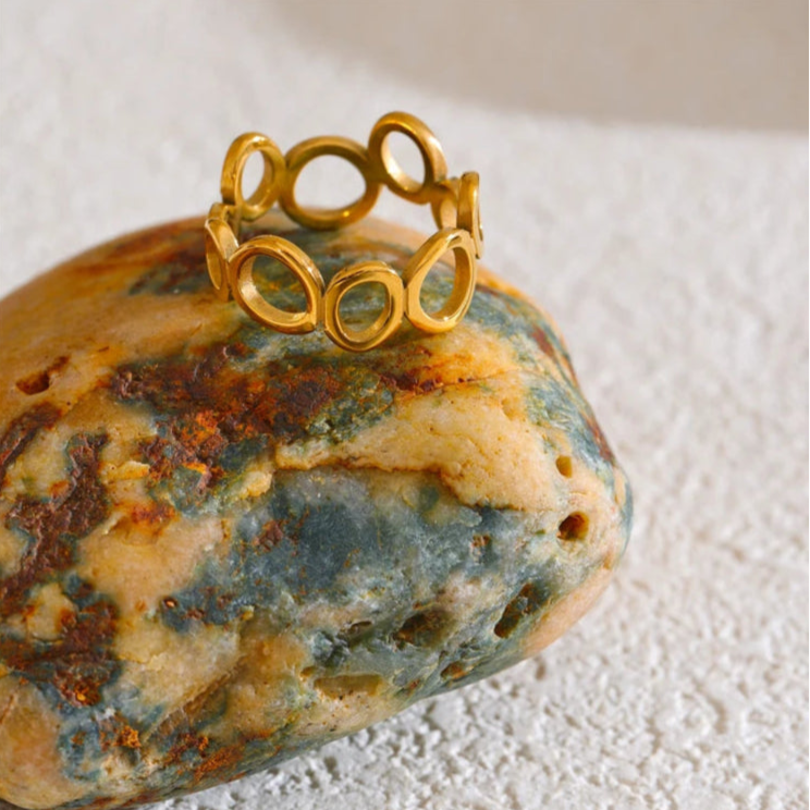 Minimalist Hollow Round Ring