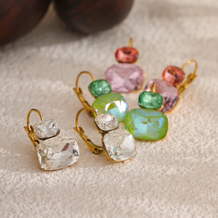 Crystal Candy Stud Earrings