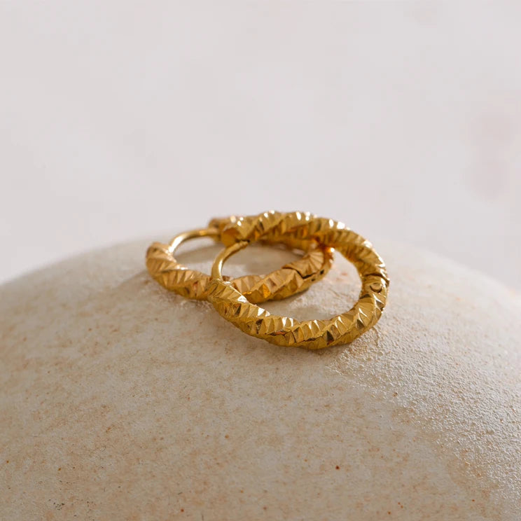 Classic Round Hoop Earrings