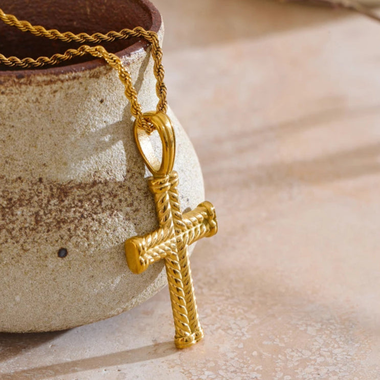 Classic Cross Pendant Necklace